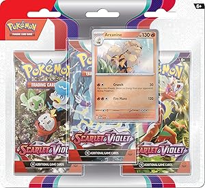 Pokémon: Scarlet & Violet 1 - 3-pack Blister