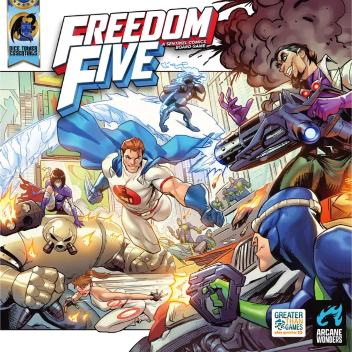 Freedom Five: A Sentinel Comics Game