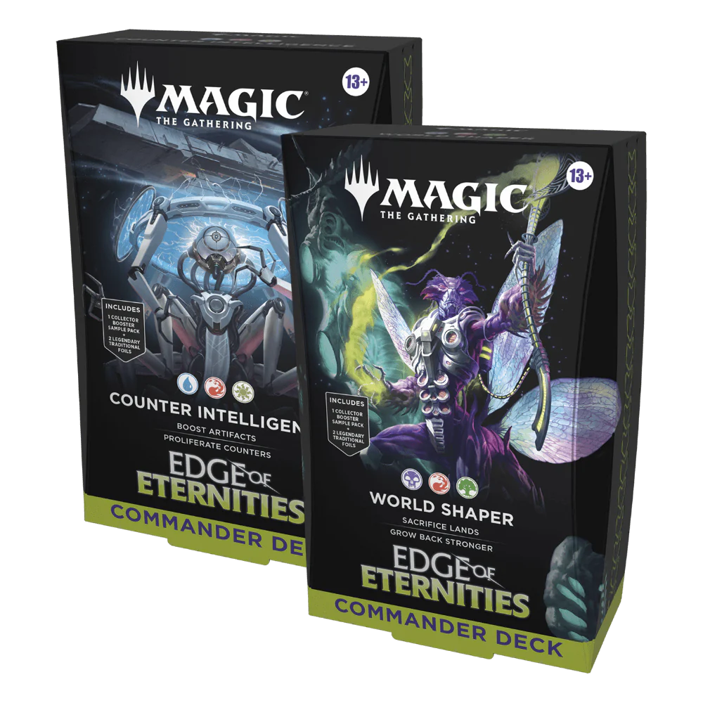 MTG Edge of Eternities Commander Deck Combo - World Shaper and Counter Intelligence