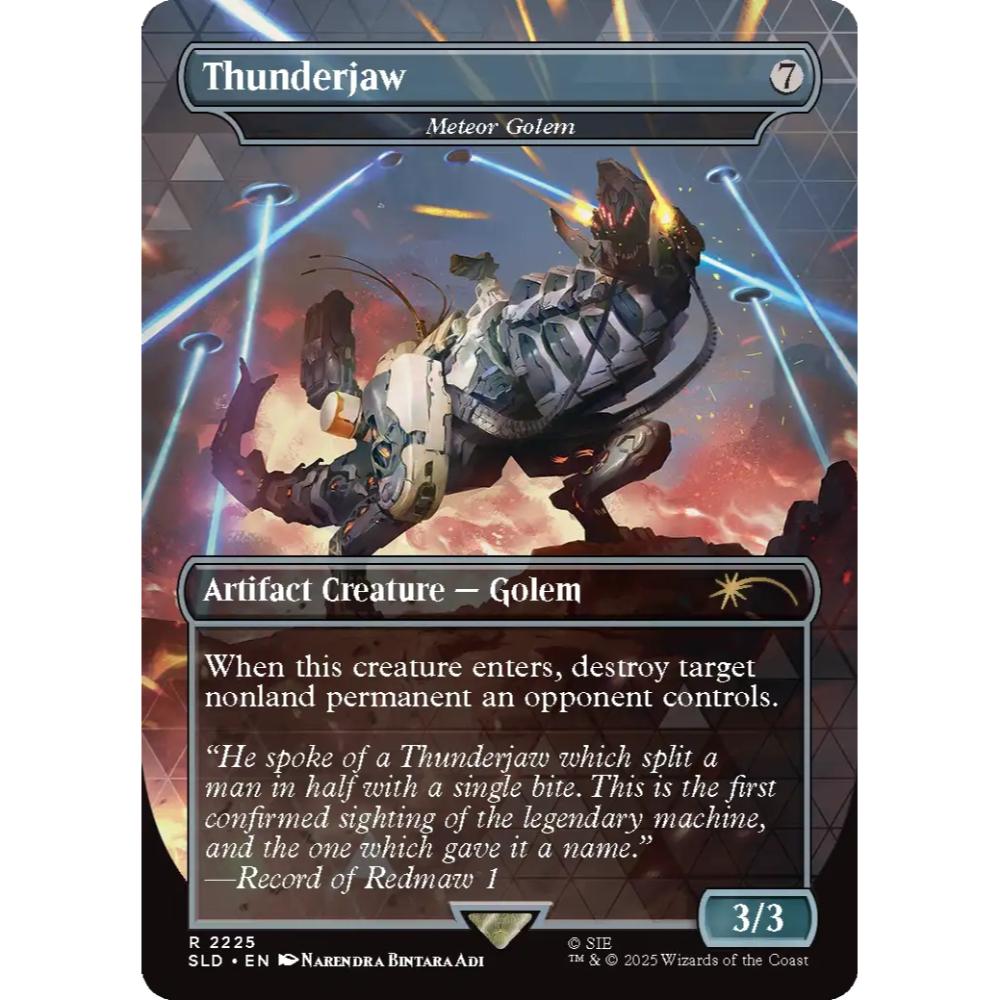 MTG Secret Lair x Playstation: Horizon: the Forbidden West