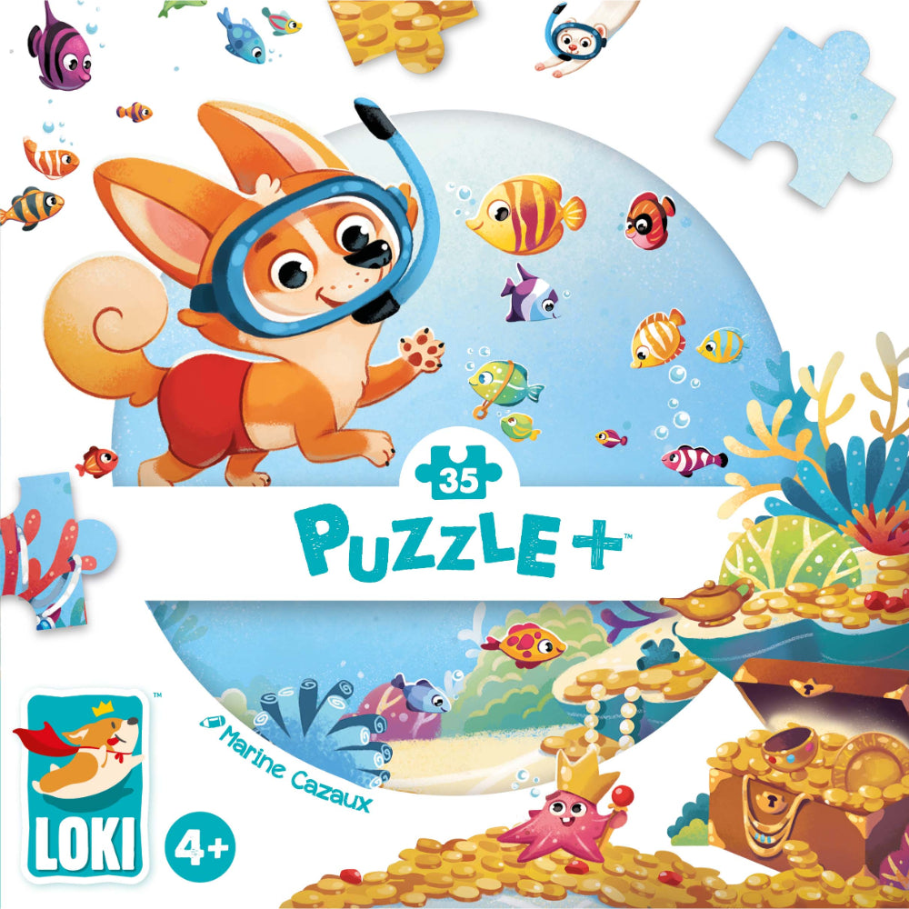 LOKI Puzzle +: Loki Goes Snorkeling (35pc)