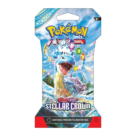 Pokémon: Scarlet & Violet 7: Stellar Crown - Sleeved Booster Box