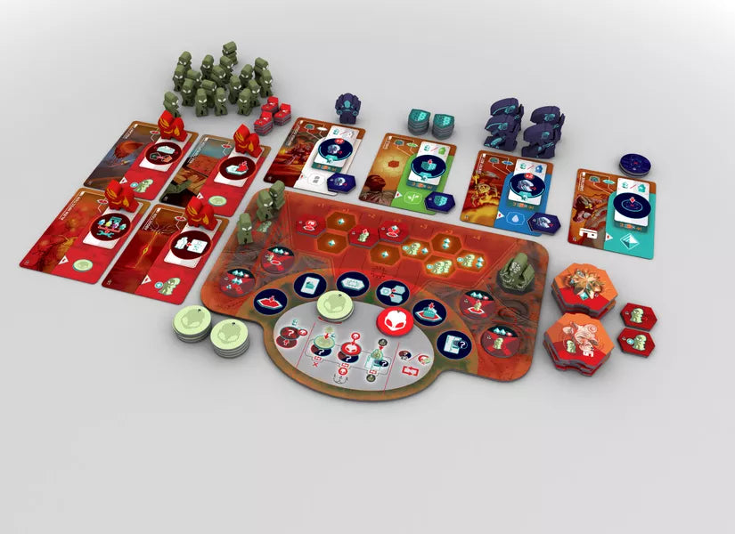 On Mars: Alien Invasion