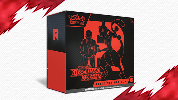 Pokémon: Scarlet & Violet 10: Destined Rivals: Elite Trainer Box