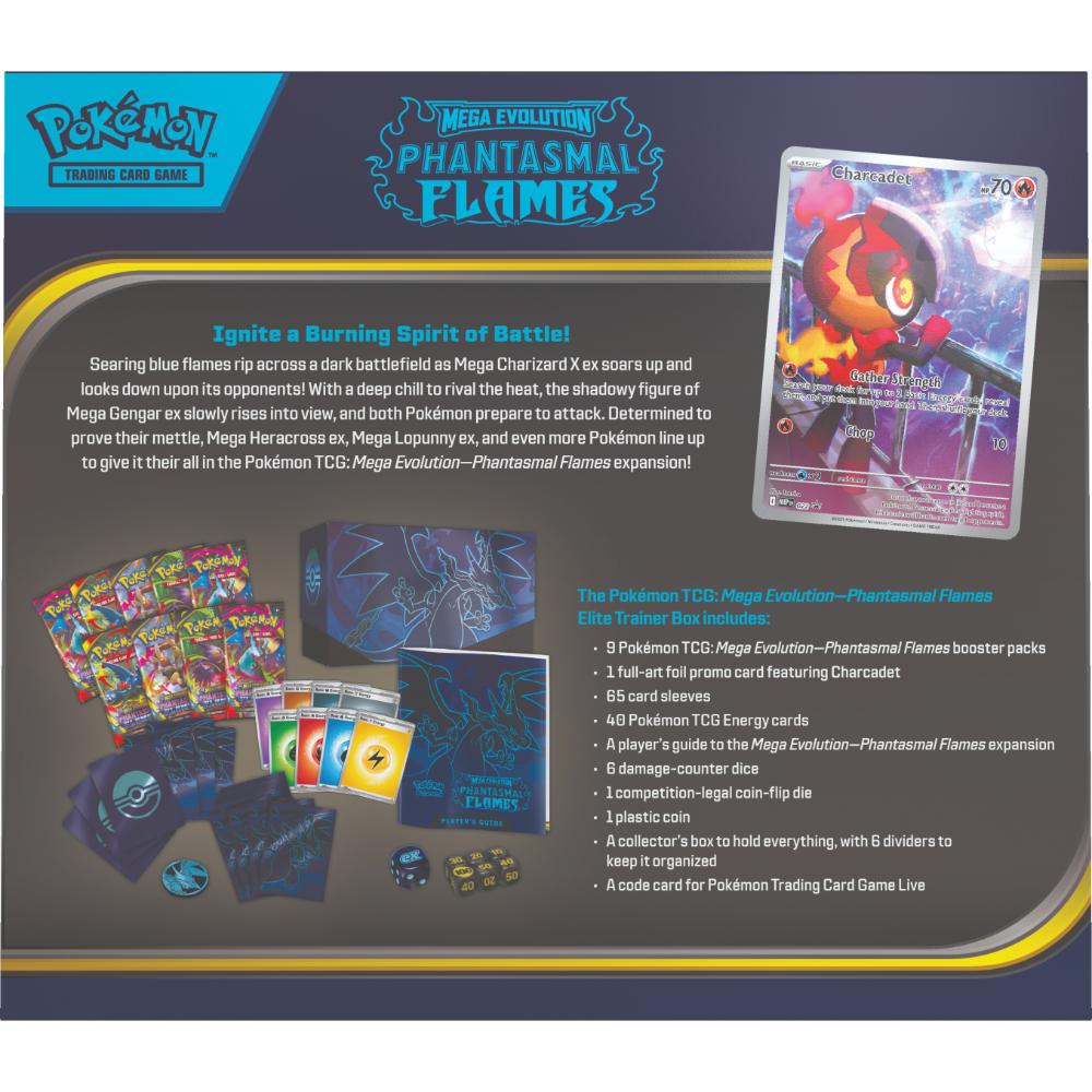 Pokemon-Mega-Evolution Phantasmal-Flames-Elite-Trainer-Box
