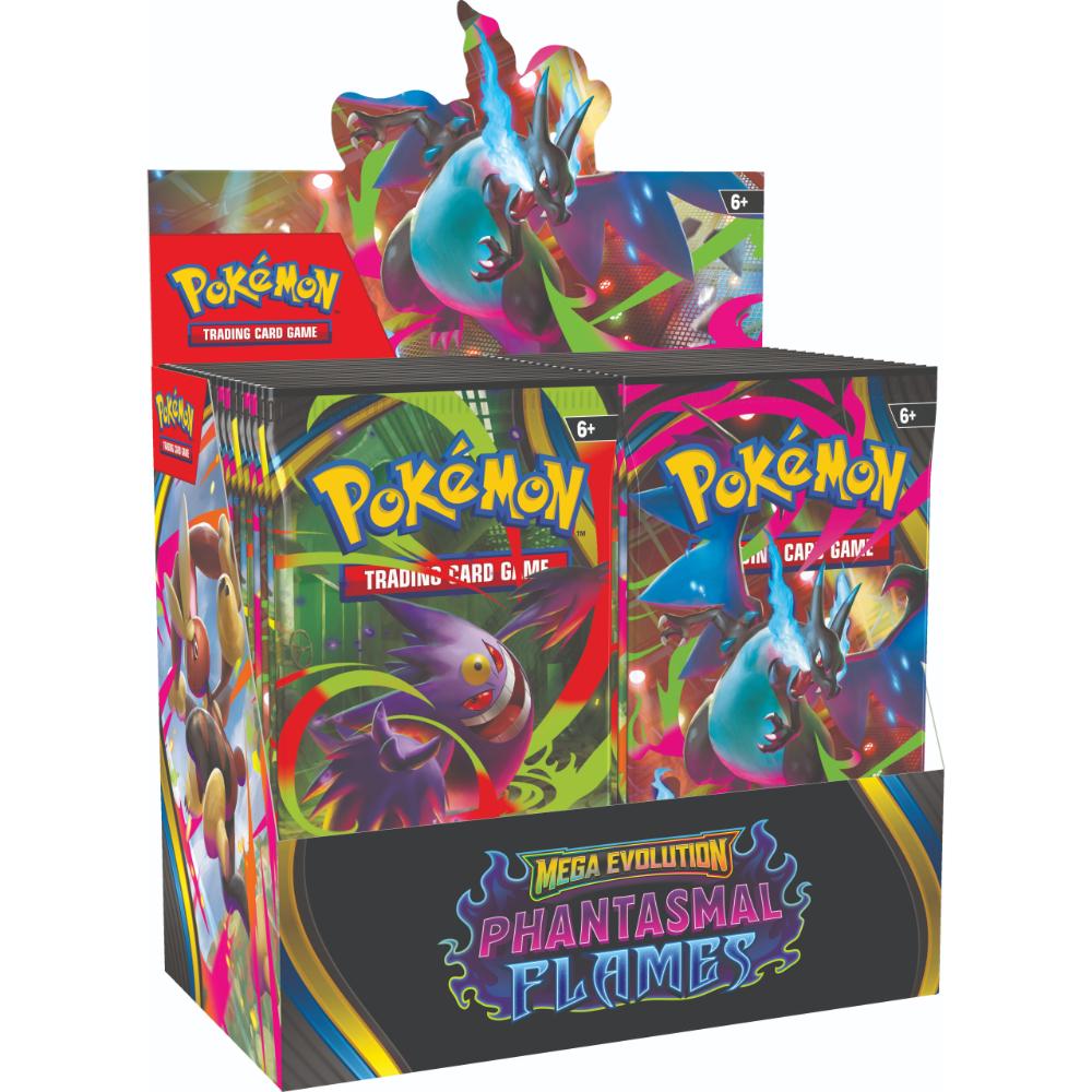 Pokemon-Mega-Evolution Phantasmal-Flames-Booster Box