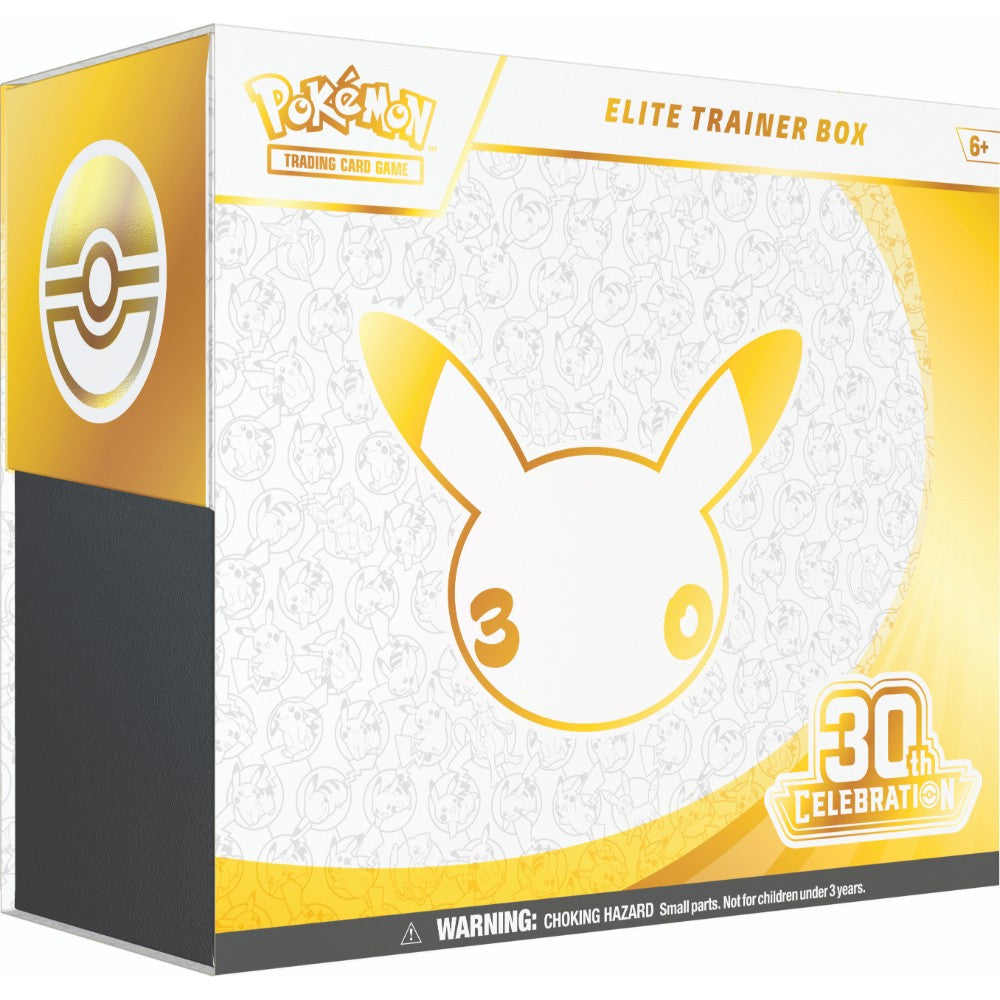 Preorder booking: Pokemon TCG 30th Celebration - Elite Trainer Box - Not physical product