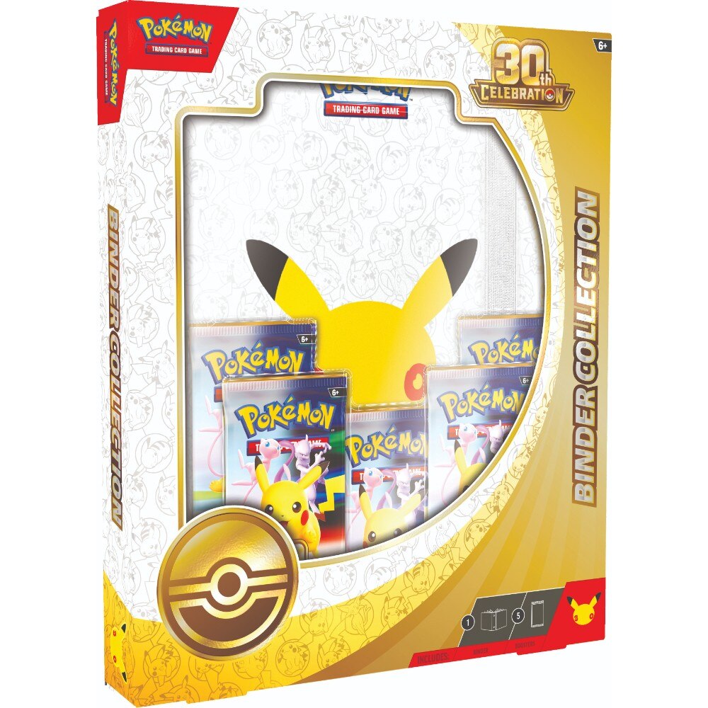 Preorder booking: Pokemon TCG 30th Celebration - Binder Collection - Not physical product