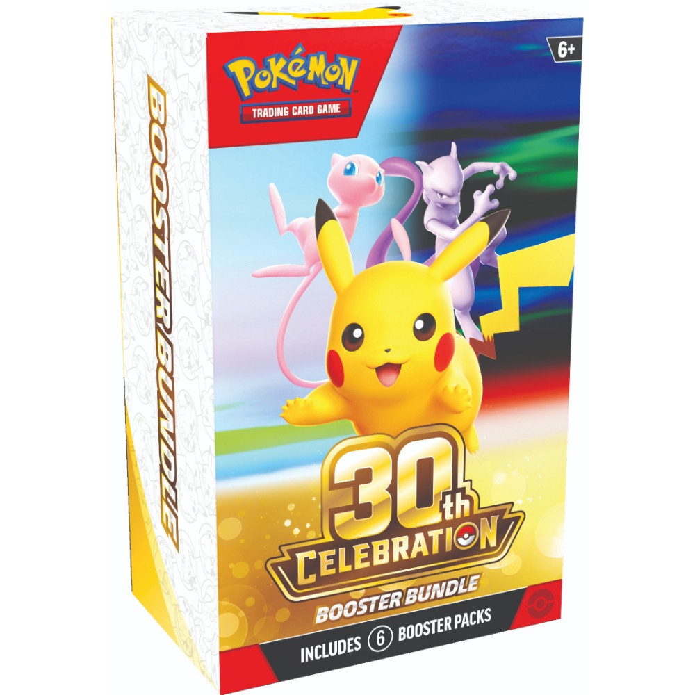 Preorder booking: Pokemon TCG 30th Celebration - Booster Bundle - Not physical product