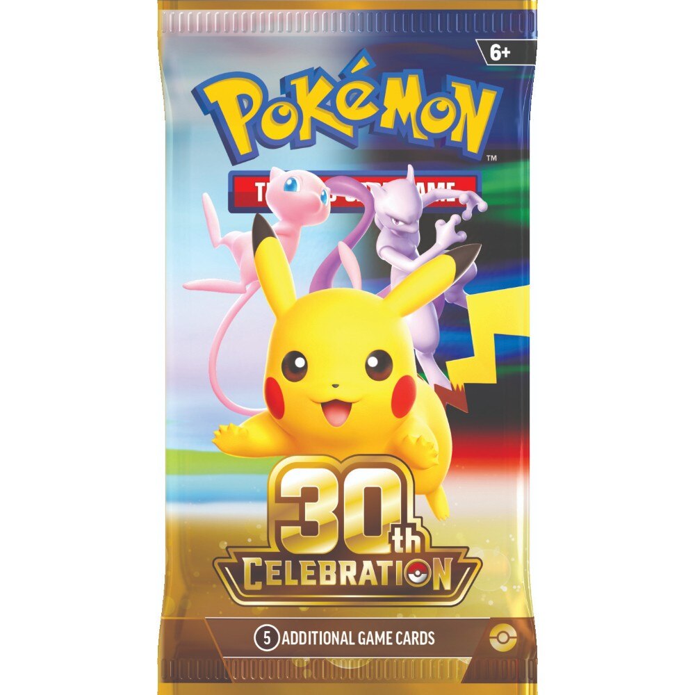 Preorder booking: Pokemon TCG 30th Celebration - Booster Bundle - Not physical product