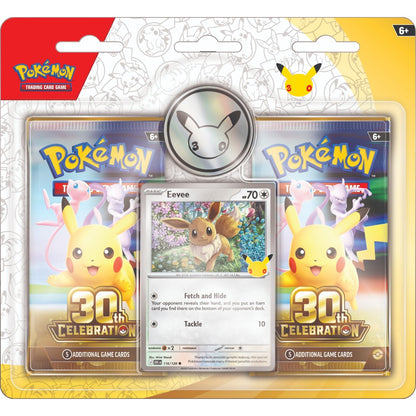 Preorder booking: Pokemon TCG 30th Celebration - 2-Pack Blister - Not physical product