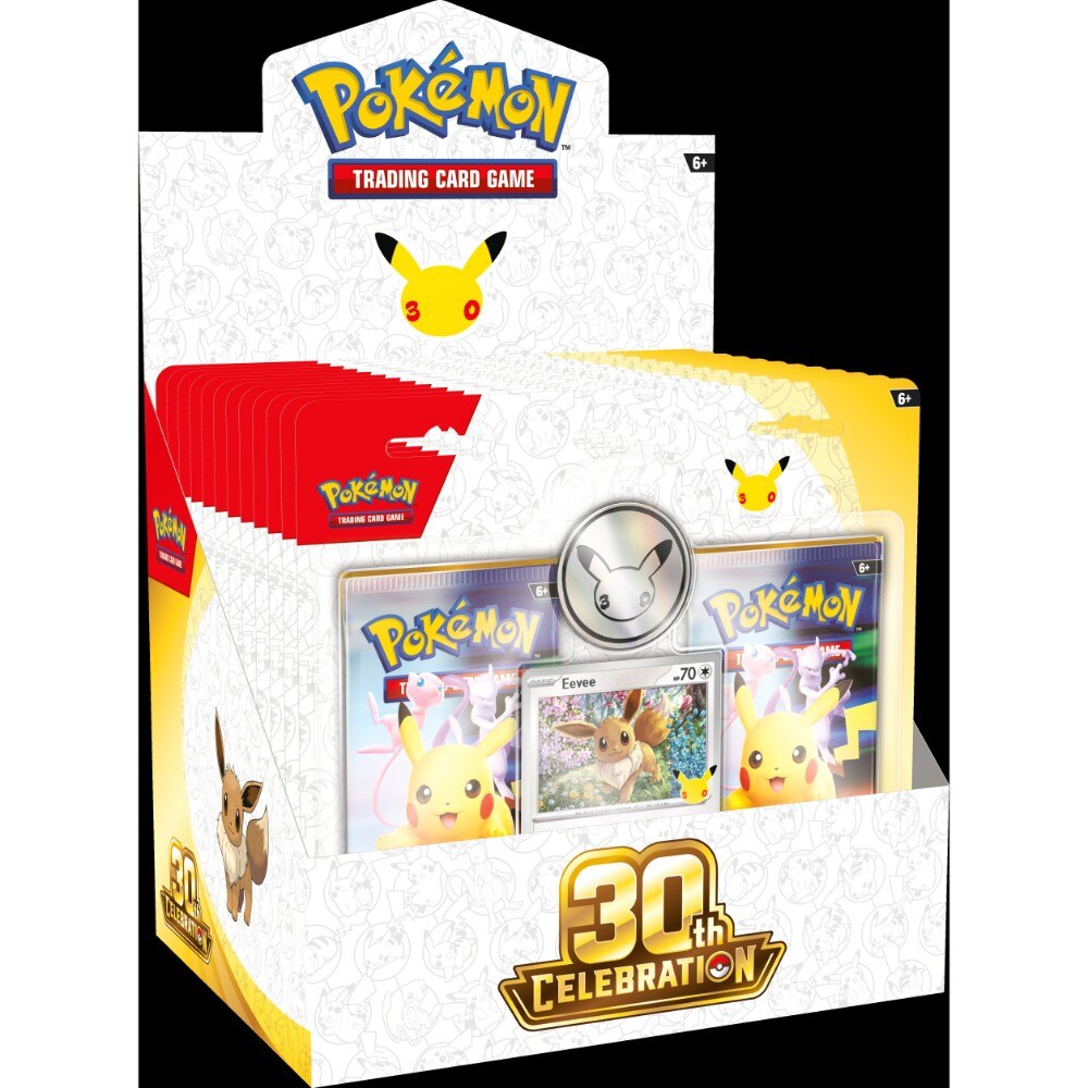Preorder booking: Pokemon TCG 30th Celebration - 2-Pack Blister - Not physical product