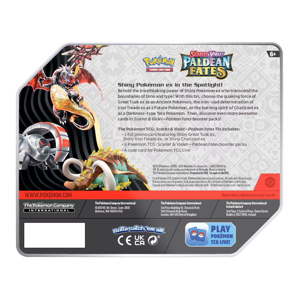 Pokémon: SV4.5 5-Booster Tin