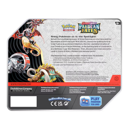 Pokémon: SV4.5 5-Booster Tin