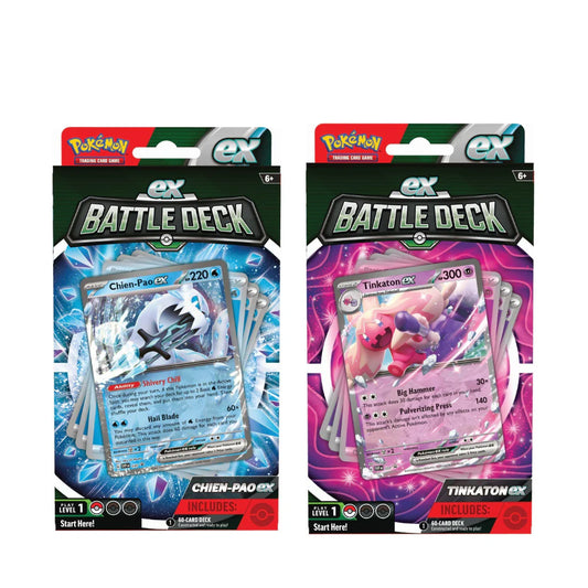 Pokémon: Chien-Pao ex or Tinkaton ex Battle Deck