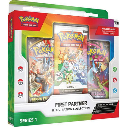 Preorder: Pokémon TCG: First Partner Illustration Collection - Series 1 (2026)