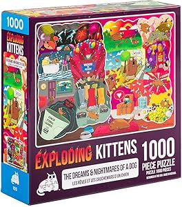 Exploding Kittens Puzzle - Dreams & Nightmares (1000pc)