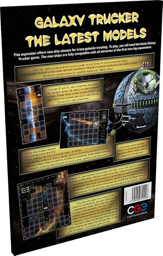 Galaxy Trucker: Latest Models