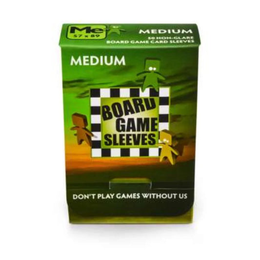 Board Game Sleeves-Non Glare Medium (fits cards of 57x89mm)