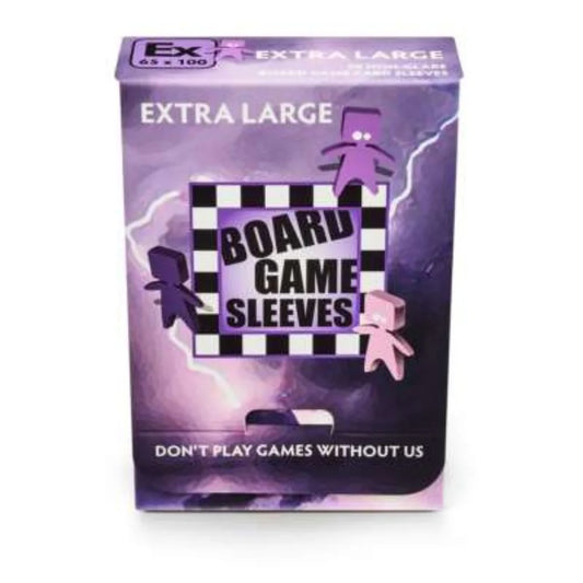 Board Game Sleeves-Non Glare Extra  Large (fits cards of 65x100mm)