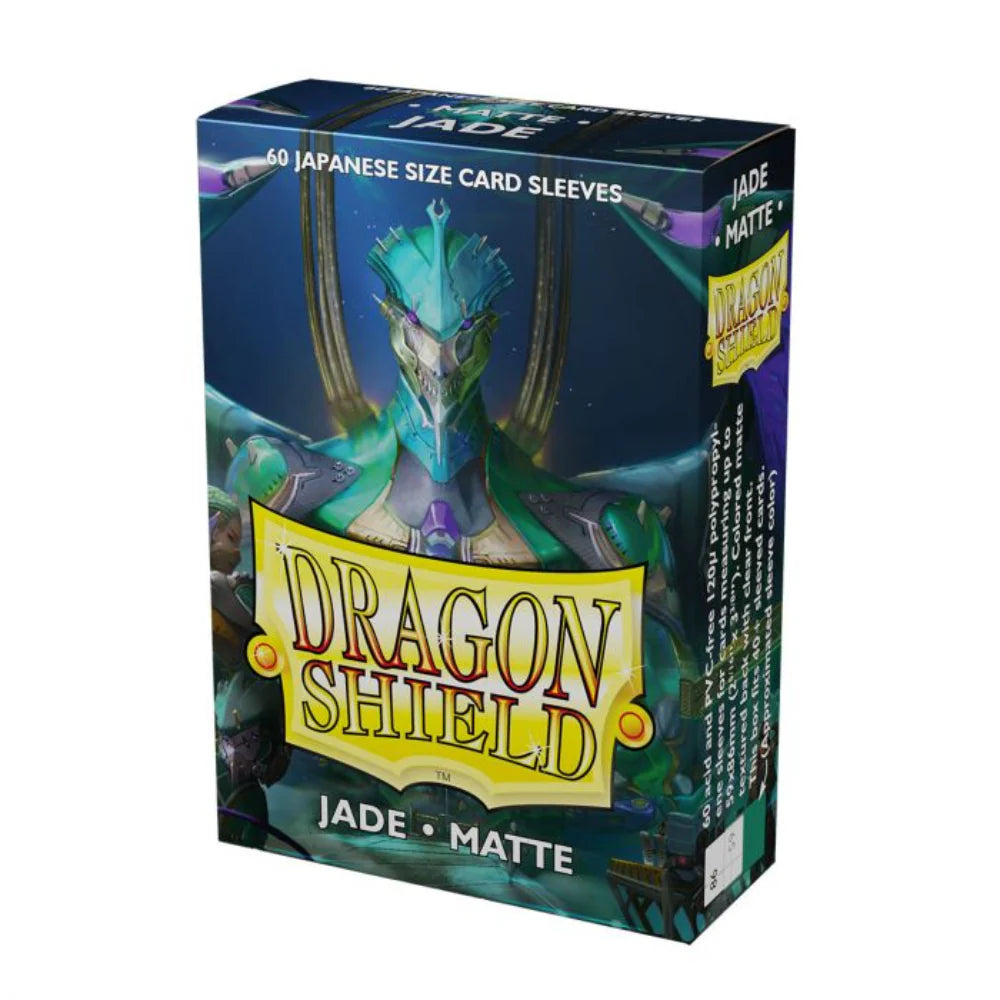 Dragon Shield Matte  Japanese Sleeves Jade (60 ct. in box)