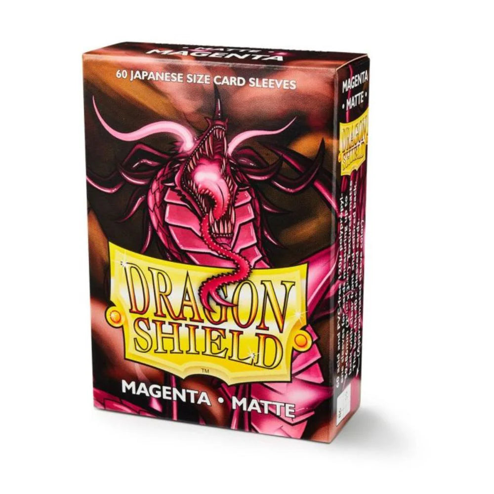 Dragon Shield - Matte Japanese Sleeves - Magenta (60 ct. in box)