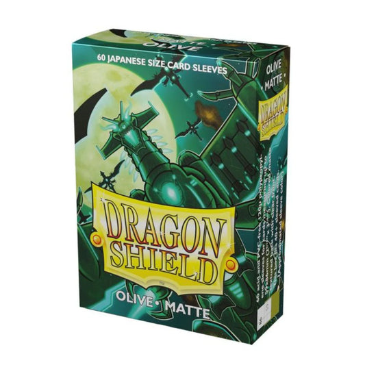 Dragon Shield Matte  Japanese Sleeves Emerald  (60 ct. in box)