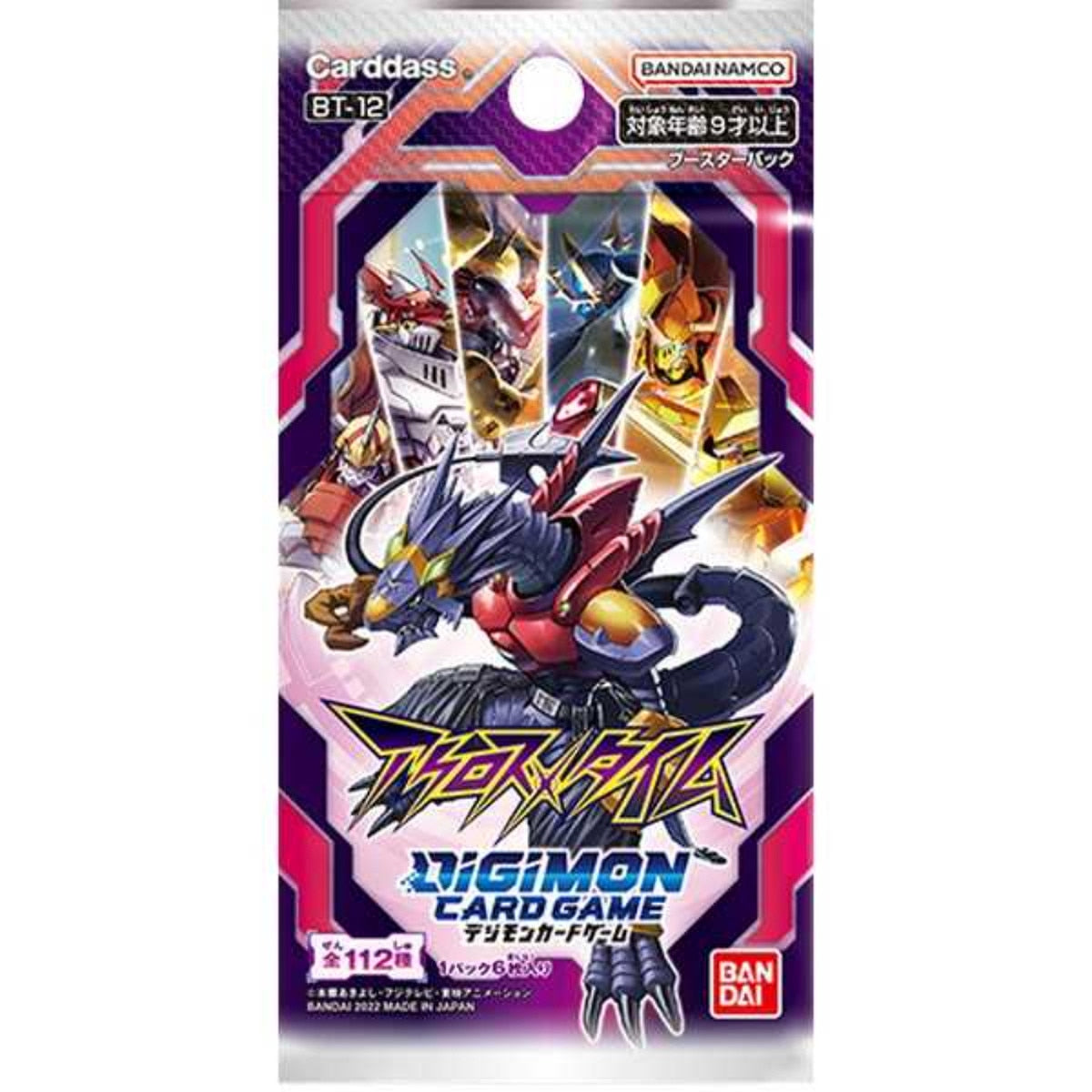 Digimon Card Game: Booster Box - Across Time (BT12)