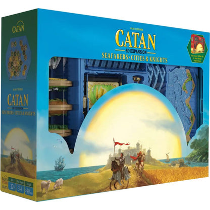 Catan: 3D Edition - Seafarers + Cities & Knights Expansion