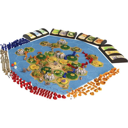 Catan: 3D Edition - Seafarers + Cities & Knights Expansion