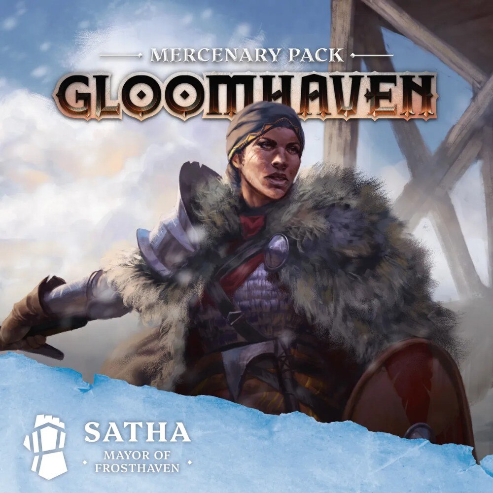 Gloomhaven - Mercenary Pack (Satha, Mayor of Frosthaven)
