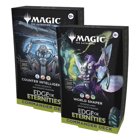 MTG Edge of Eternities Commander Deck Combo - World Shaper and Counter Intelligence