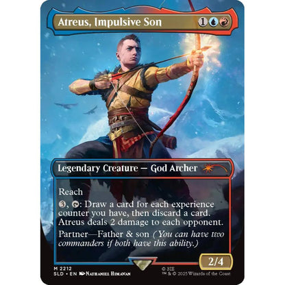 MTG Secret Lair x Playstation: God of War: Norse