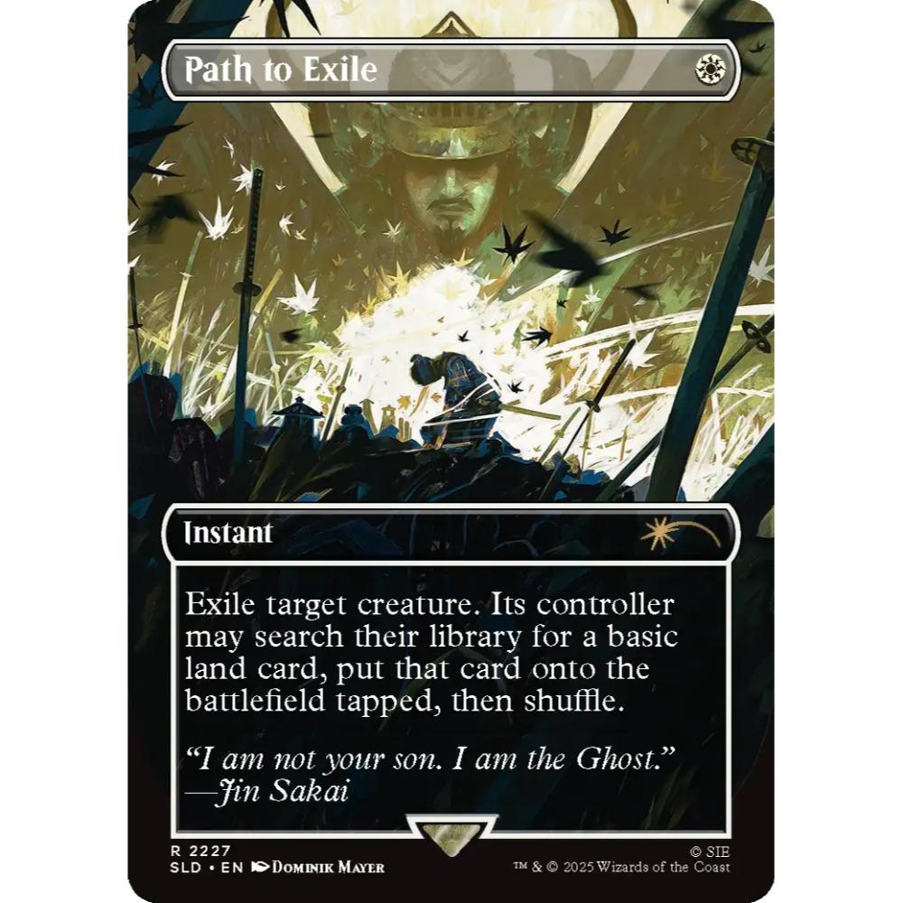 MTG Secret Lair x Playstation: Ghost of Tsushima