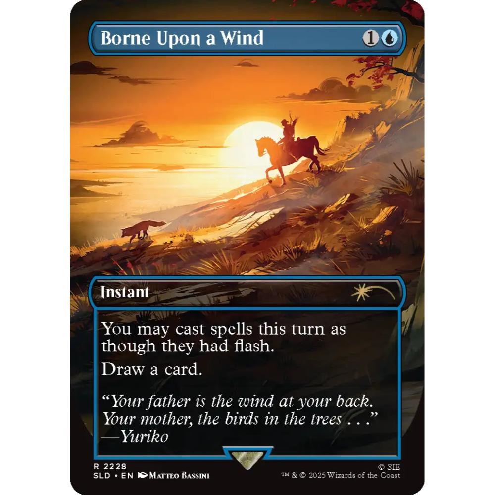 MTG Secret Lair x Playstation: Ghost of Tsushima