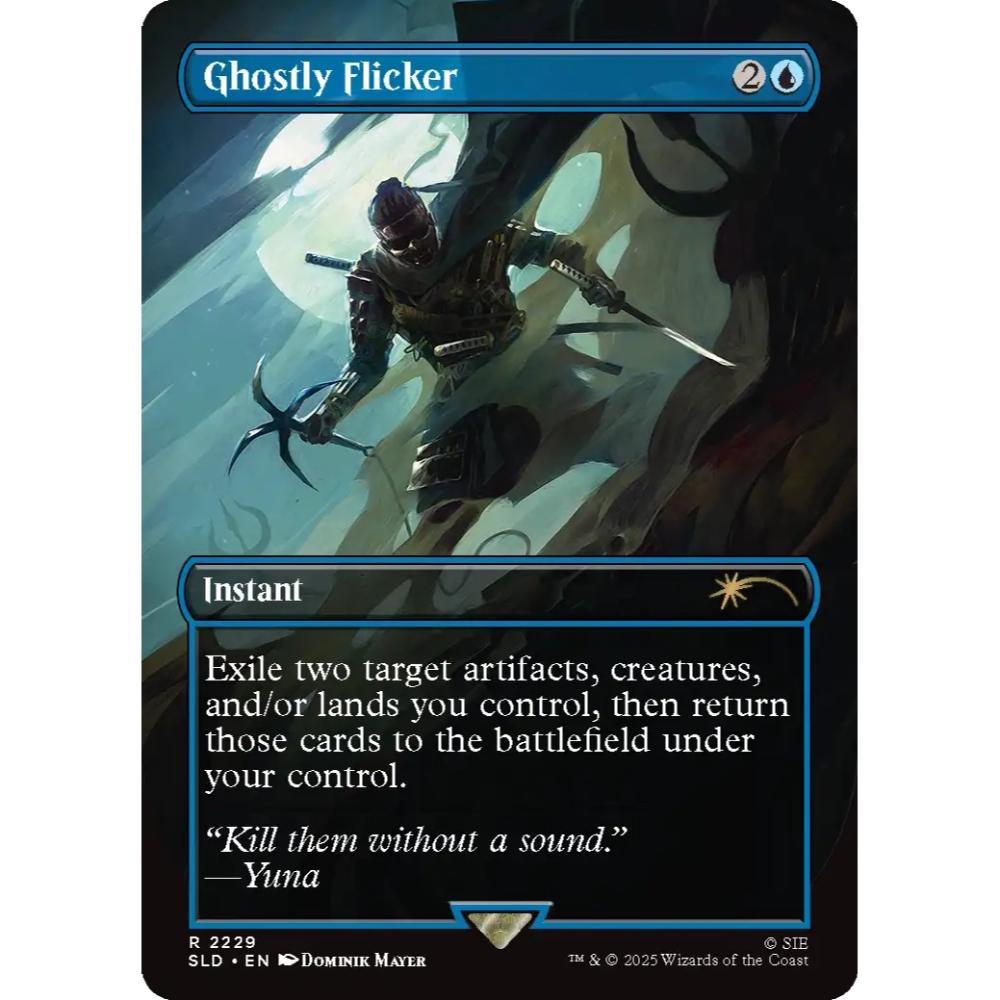 MTG Secret Lair x Playstation: Ghost of Tsushima