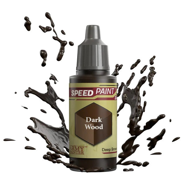 The Army Painter: Speed Paints - Dark Wood (18ml)