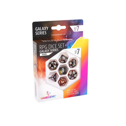 GameGenic - RPG Dice Set - Galaxy Series - Mars