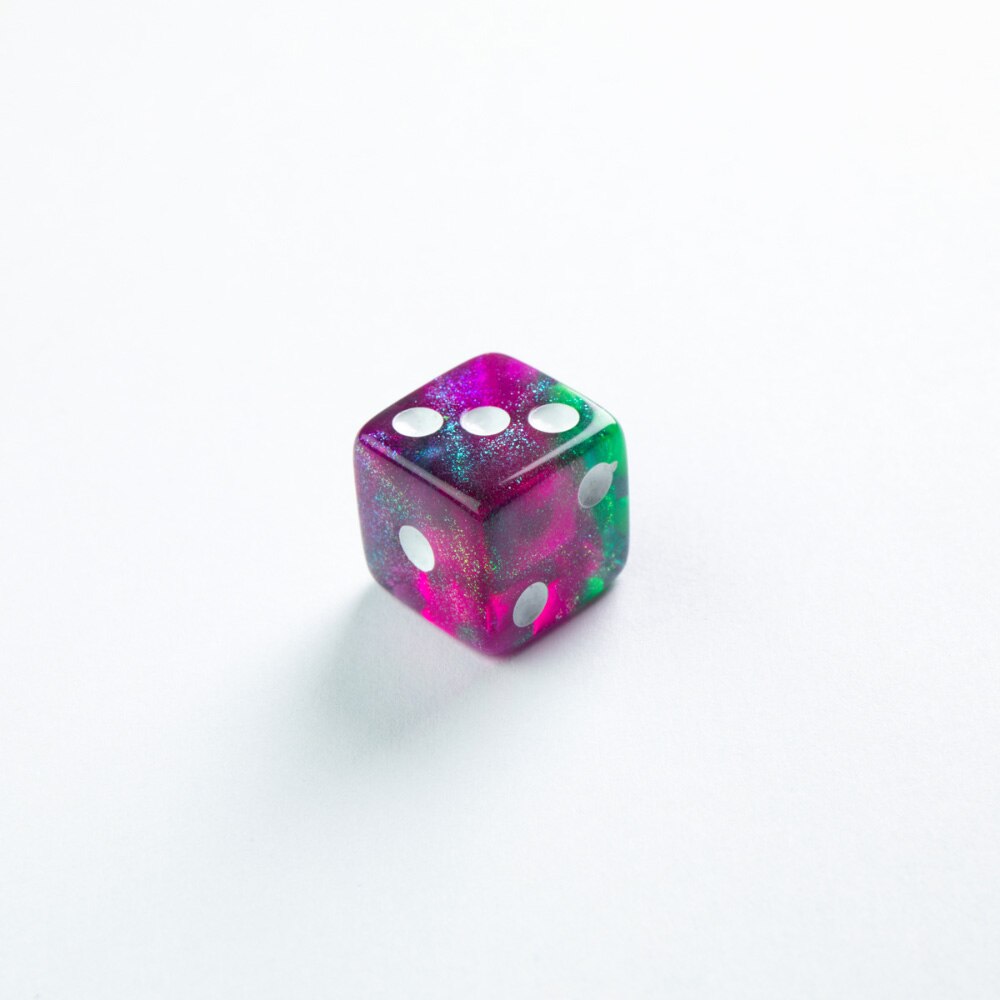 GameGenic - D6 Dice Set 12mm - Galaxy Series - Aurora (36)