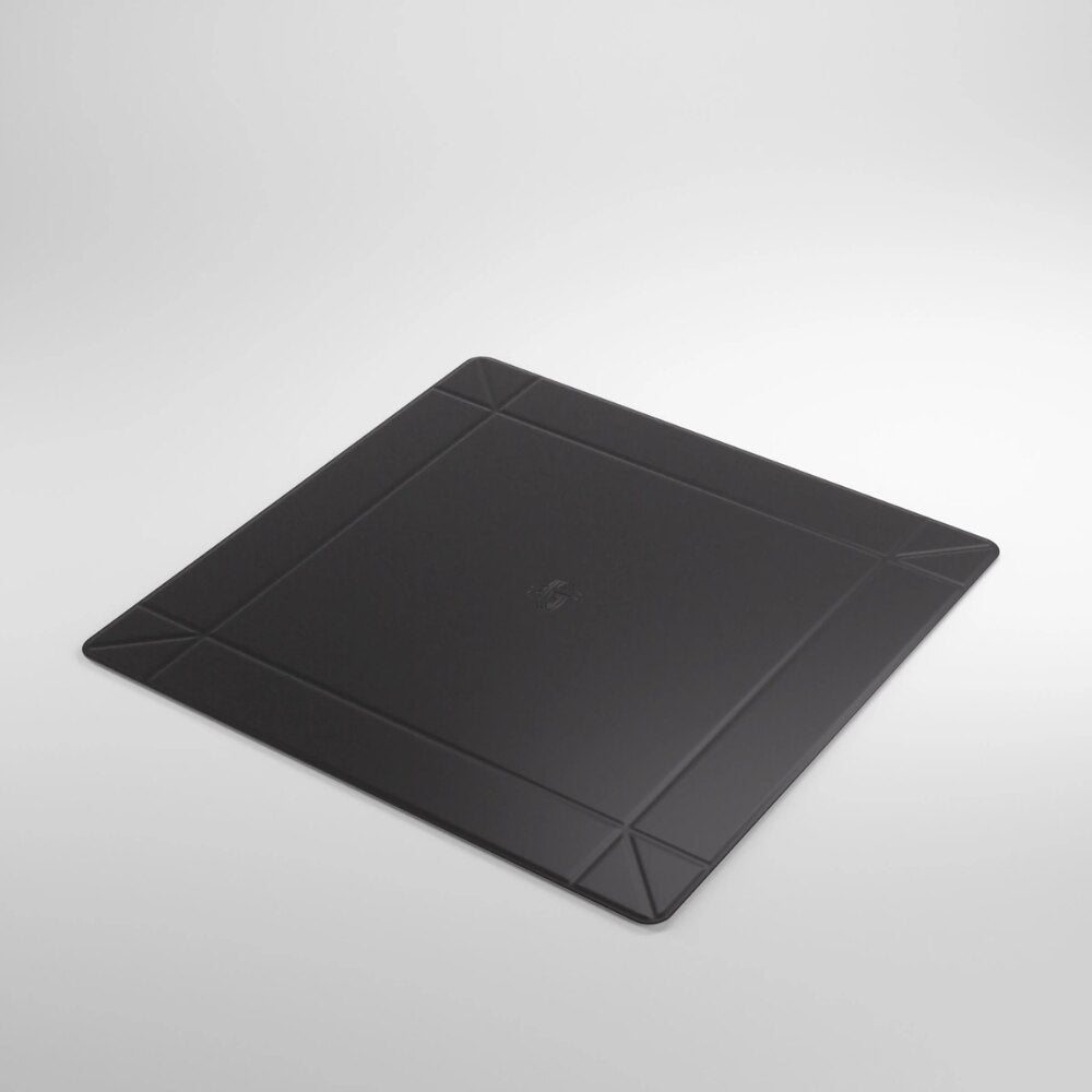 GameGenic - Magnetic Dice Tray Square (Black/Grey)