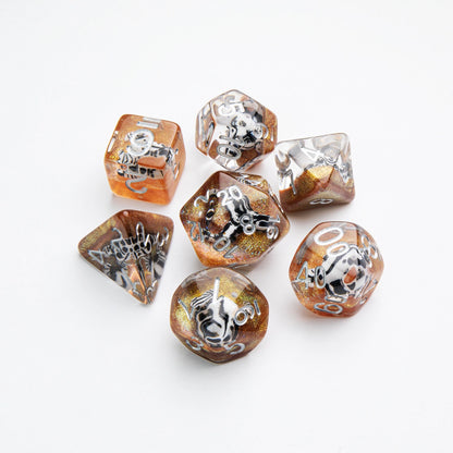 GameGenic - RPG Dice Set - Embraced Series - Death Valley