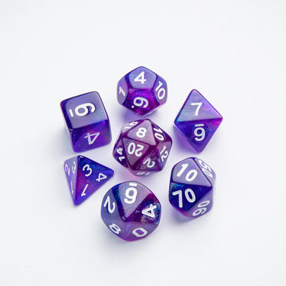 GameGenic - RPG Dice Set - Galaxy Series - Nebula