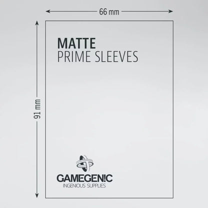 GameGenic - Matte Prime Sleeves: Green (100)