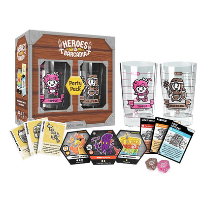 Heroes of Barcadia Party Pack