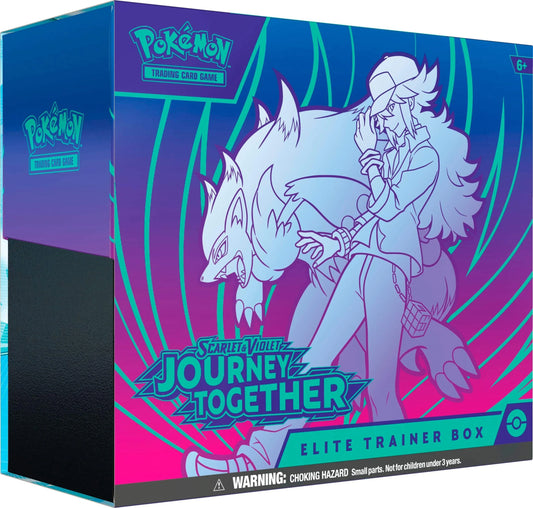 Preorder Booking - Pokémon: Scarlet & Violet 9 - Journey Together: Elite Trainer Box (Not Physical Product) - Prices in product description