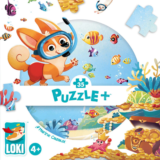 LOKI Puzzle +: Loki Goes Snorkeling (35pc)