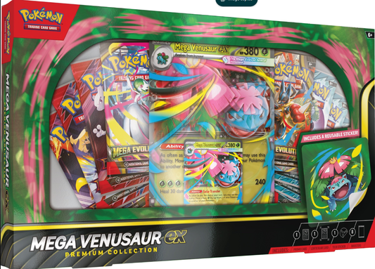Preorder  Pokémon: Mega Venusaur ex Premium Collection