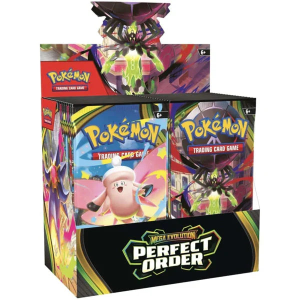 Preorder: Pokémon TCG: Mega Evolution - Perfect Order Booster Box