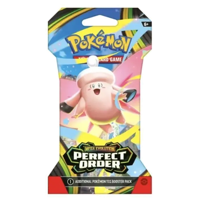 Preorder: Pokémon TCG: Mega Evolution - Perfect Order Sleeved Booster Box