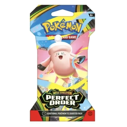 Preorder: Pokémon TCG: Mega Evolution - Perfect Order Sleeved Booster Box